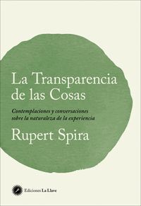 LA TRANSPARENCIA DE LAS COSAS