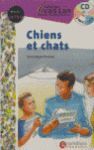 EVASIÓN, CHIENS ET CHATS, LECTURES EN FRANÇAIS FACILE, NIVEAU 1, ESO